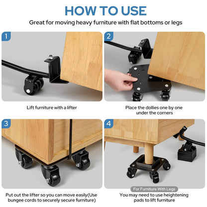 Furniture Dolly with Baffle